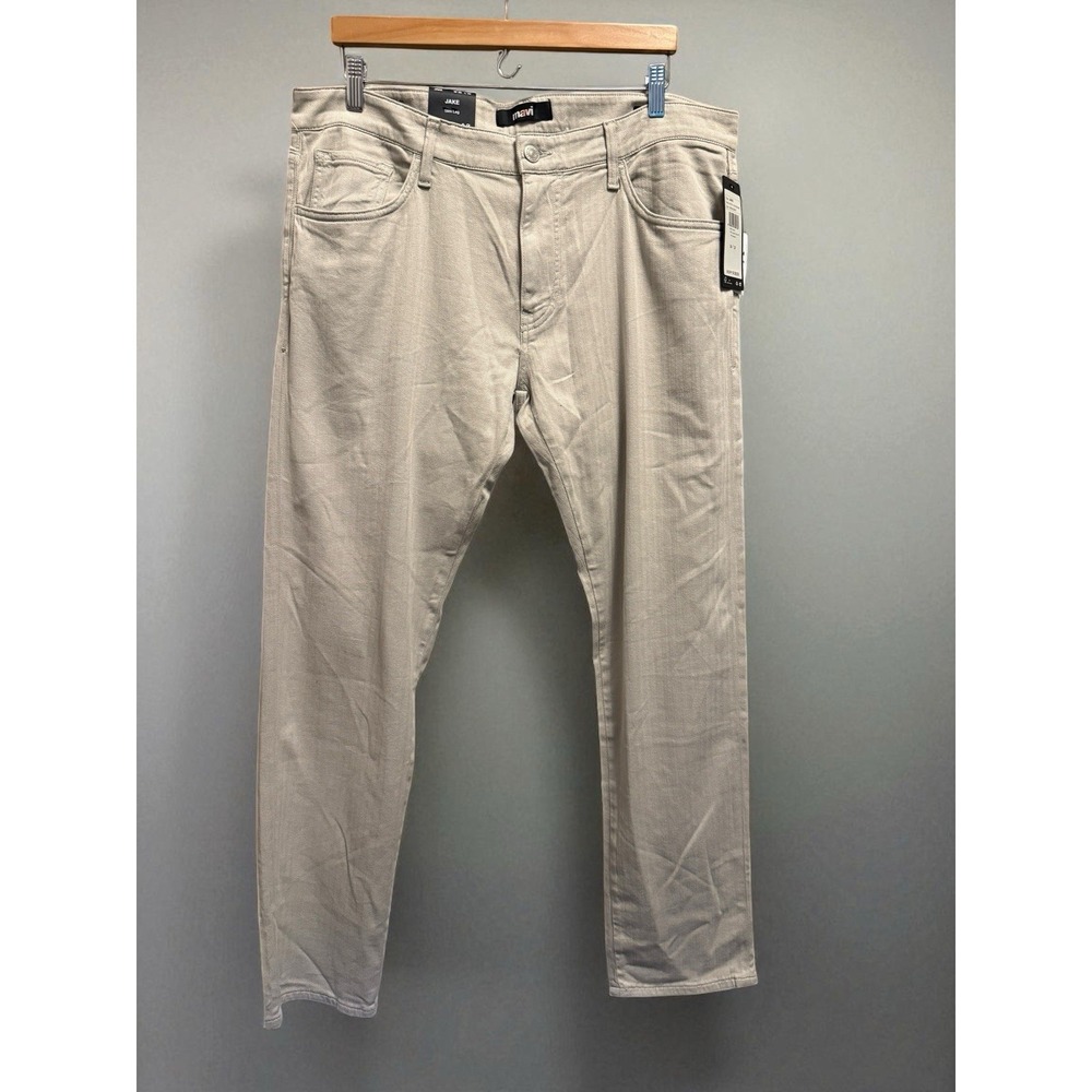 Mavi Jeans Jake Slim Leg Stretch Chino Oyster 5 Pocket Straight Size 36 X 32 NWT